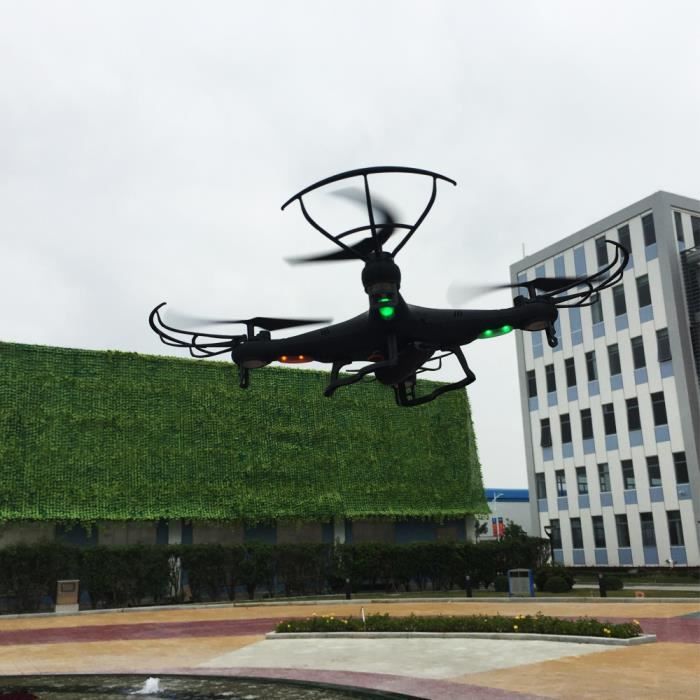 FQ777 FQ05 Drone Gyro FPV 4CH 6 Axis Cam ra 0.3MP Noir