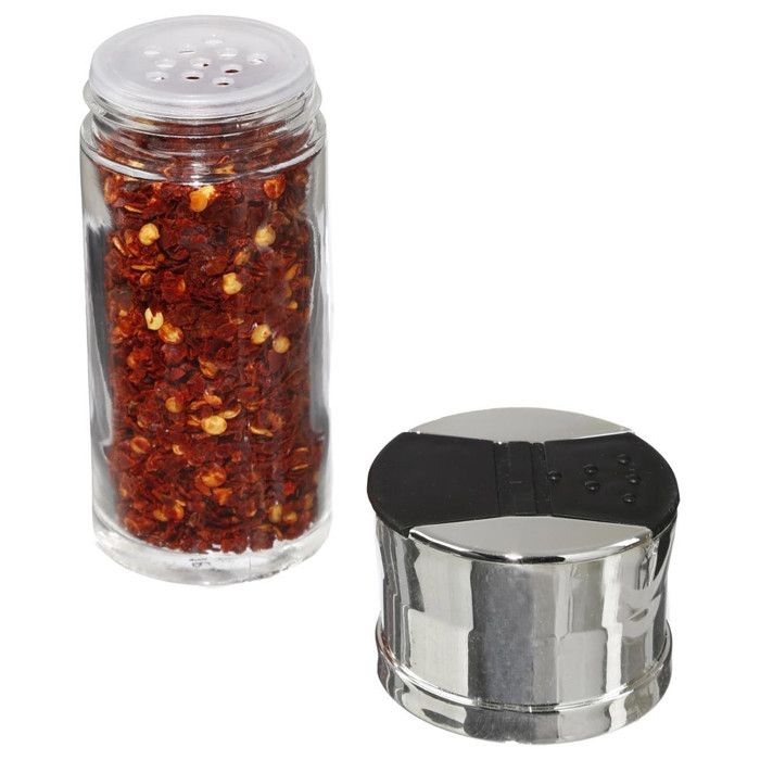 Pots Salière Poivrière Réutilisables Alipis 12 Pièces Castor Récipients à épices Saison Bouteille Lot 12 Pots épices 100 Ml Transparents Cuisine Condiments