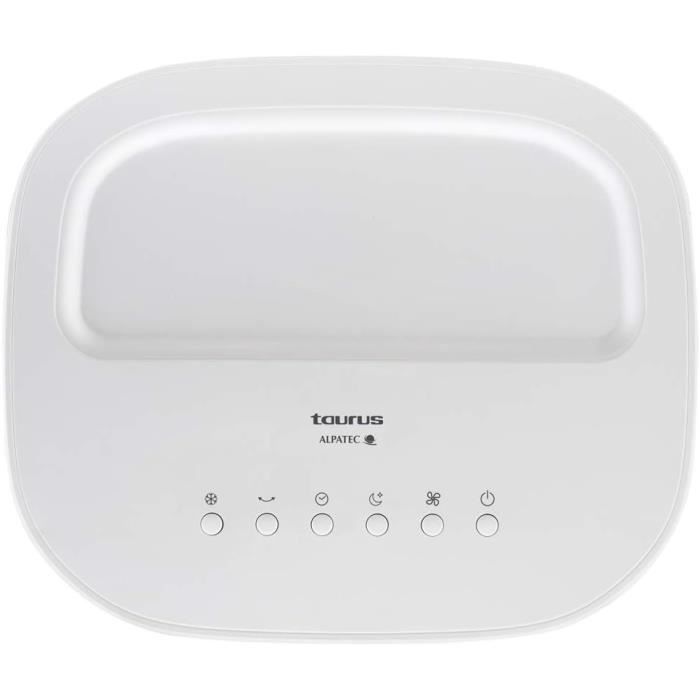Rafraîchisseur Air 10L Climatiseur Mobile Taurus Snowfield Ultra - Rafraîchisseur évaporatif 88W, 10L, 3 Vitesses - Économique Et écologique 3 Vitesses Minuterie 15h Rafraîchisseur Air 10L Climatiseur Mobile Taurus Snowfield Ultra - Rafraîchisseur évaporatif 88W, 10L, 3 Vitesses - Économique Et écologique 3 Vitesses Minuterie 15h