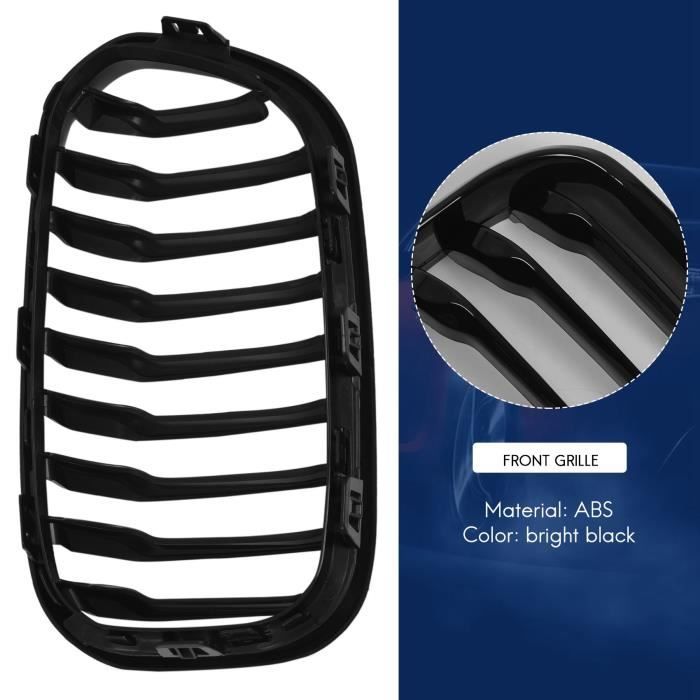  Grille de Capot -Grilles Cadre de Grille une Rebord une Seule Lame Illustration 