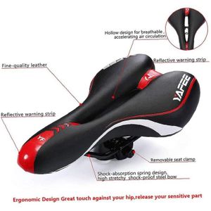 Selle de vélo en gel VTT, Siège de vélo de route, Coussin de