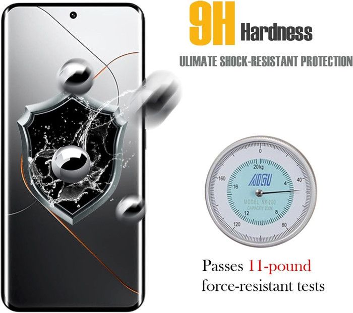 Verre Trempé Pour Xiaomi 14 Ultra - 2 écrans + 2 Caméras - Bord à Bord, Dureté 9H, Anti-traces, Facile à Poser