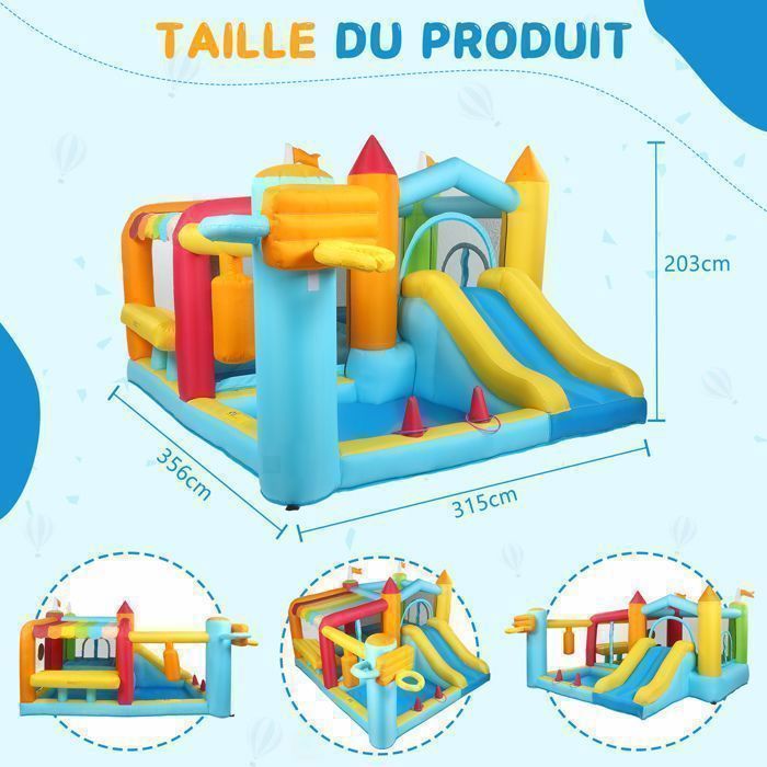 Chateau Gonflable Avec Souffleurnull