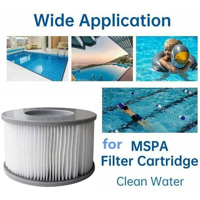 Cartouche de filtre de piscine pour filtre de piscine MSpa Spa