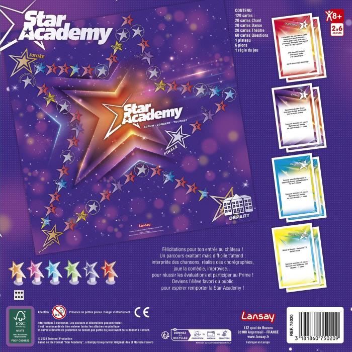 Star Academy 2023 - Oh les imitateurs en carton. Le nouveau jeu