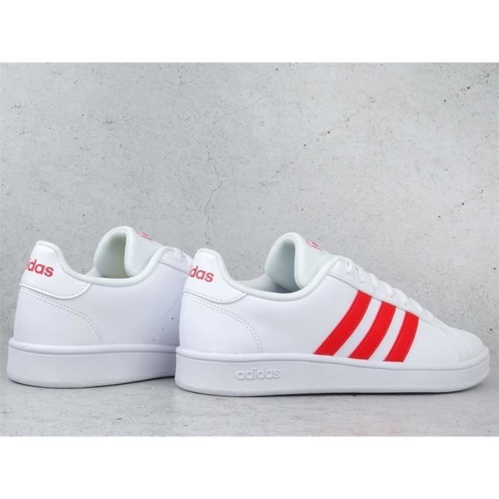 Baskets ADIDAS Grand Court Base Blanc Homme Adulte Synth tique