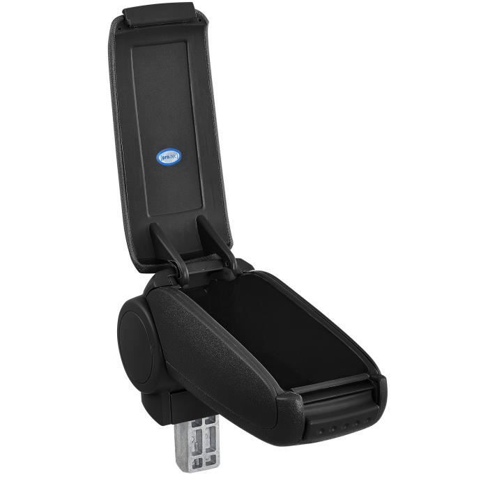 Accoudoir Central Universel Réglable Pour Audi (80, 90, 100, 200, TT, A1, A2, A3) – Simili Cuir Noir