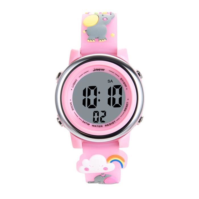 Montre discount fille numérique