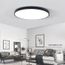 Neufu Led Plafonnier Lampe De Plafond Noir 30cm Rond Ultra Mince 5cm Pour Interieur Salon Salle De Bains Chambre Achat Vente Plafonnier Cdiscount