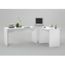 Bureau D Angle Contemporain Blanc Birdy L 205 X H 76 X P 65 155 Cm