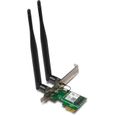Carte réseau WiFi 6 AX3000 dual bande - Tenda E30 Adaptateur PCI-E wifi 3000Mbps, Bluetooth5.0,, MU-MIMO, OFDMA, Compatible Win10-0