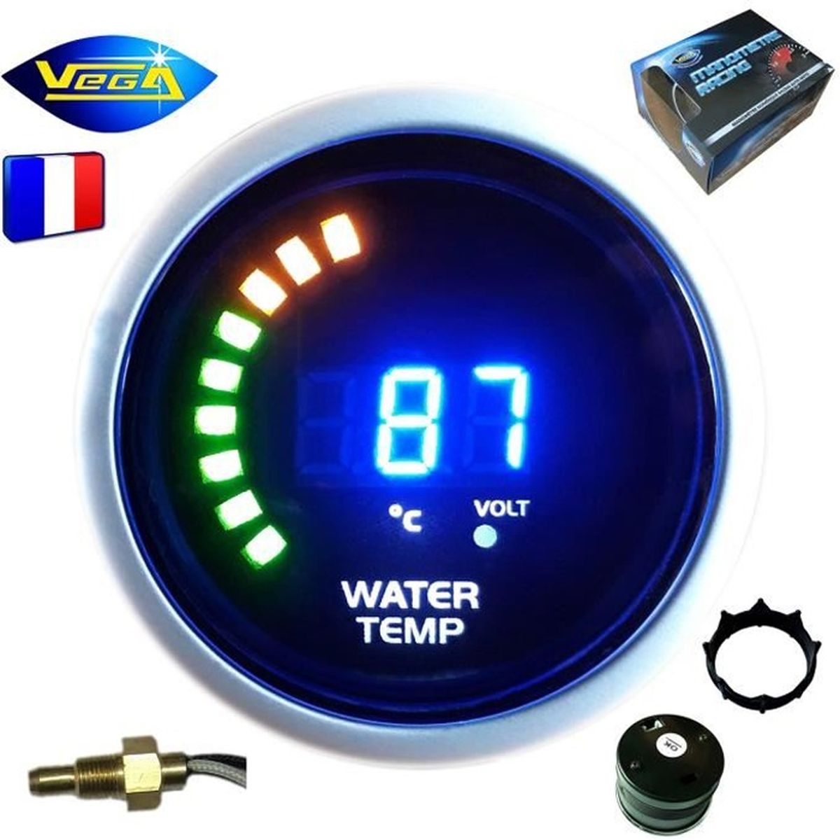 Mano température d'eau digital et leds Cdiscount Auto Mano température d'eau digital et leds Cdiscount Auto