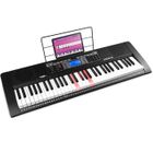 SEAFRONT Piano à clavier électronique Portable à 61 touches, Instrument de musique pour débutants et enfants, noir SEAFRONT Piano à clavier électronique Portable à 61 touches, Instrument de musique pour débutants et enfants, noir