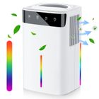 GPFUOEA Déshumidificateur d'air 2600ml - Anti Moisissure Portable avec Dégivrage, Lumière LED - pour Maison, Bain, Chambre, Armoire