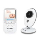 FLOUREON Bébé Moniteur LCD 2.4'' Numérique sans Fil Vidéo Baby Phone Caméra de Sécurité Surveillance de Température Radio EU