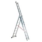 ESCALUX ESCALUX ESCALUX Echelle transformable semi-professionnelle 3x8 barreaux