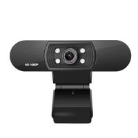 Webcam 1080P Microphone intégré  -  Vidéoconférence insonorisants Caméra - Noir