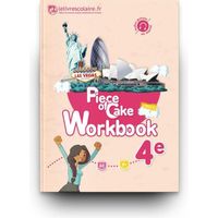 Livre - PIECE OF CAKE ; anglais ; workbook ; 4ème (édition 2017)