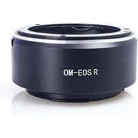 Bague d'adaptation OM-EOS R pour objectif Olympus OM 35 mm compatible avec Canon EOS R Mount appareil photo Canon EOS RF RP