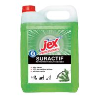 JEX Professionnel- Nettoyant suractif- Multiusage- Nettoie, assainit et parfume- Parfum pin- 5L- Fabrication française