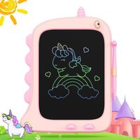 Tablette Dessin Enfant 8,5 Pouces, Tablette Graphique D'écriture LCD, Ardoise Magique, Filles et Garçons Cadeau (Rose) - KENUOS