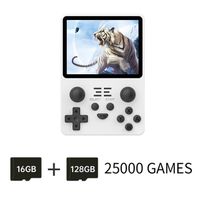 Console de Jeu Portable Rechargeable Pimpimsky avec 2500+ Jeu Joueur de Jeu rétro Portable 3.5 Pouces écran Support Carte TF