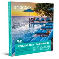 Smartbox - Week-end spa et gastronomie - Coffret Cadeau | 330 séjours en hôtels 3* et 4*, châteaux ou encore domaines prestigieux