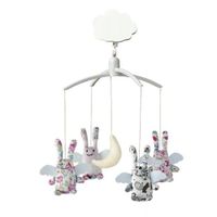 Mobile musical - TROUSSELIER - Ange lapin Liberty - Pour bébé - Multicolore - Mobile musical à piles