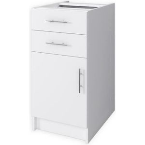 Meuble Bas Cuisine Blanc Mat Achat Vente Pas Cher