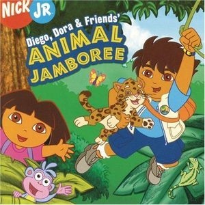 CD COMPTINES - ENFANTS Diego Dora Friends Animal Jamboree