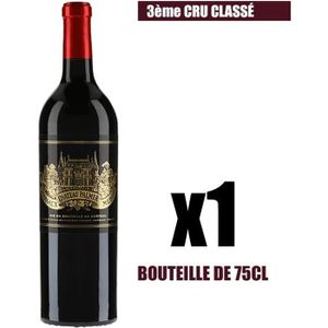 VIN ROUGE X1 Château Palmer 1991 75 cl AOC Margaux Rouge 3èm