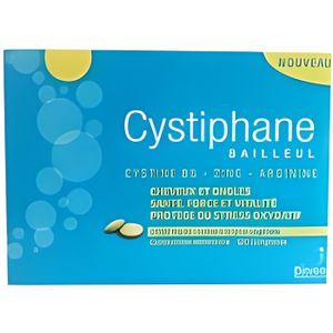 COMPLEMENTS ALIMENTAIRES - BEAUTE ONGLES ET CHEVEUX Cystiphane Cheveux et Ongles 120 Cp