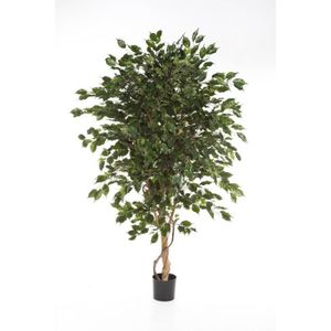 45cm artplants.de Branche de ficus Artificielle AJITH Branche d/écorative 60 Feuilles Vertes Feuillage Artificiel