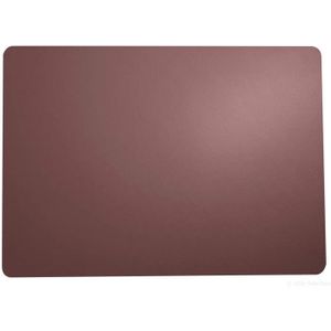 ASA Lot de 6 sets de table imitation cuir Caramel 46 x 33 cm