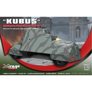VAISSEAU À CONSTRUIRE Mirage Hobby 724001  Le kit de modèle Kubus Warsaw 44 Uprising Armoured Car - 5901461724021