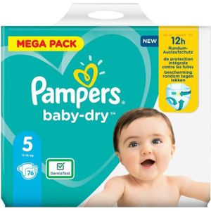 Couches Pampers Prenium Protection Taille 4.9-14 Kg 80 Couches