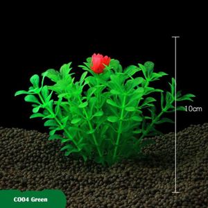 DÉCO ARTIFICIELLE couleur CO04 Vert  Simulation de plantes aquatique