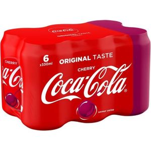 SODA-THE GLACE Coca Cola Cherry 6x330ml