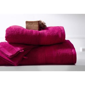 TODAY Set de 4 pièces éponge JUS DE MYRTILLE 100% coton