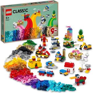 LEGO Mini boite de rangement - 40121731 - Empilable - Bleu - Cdiscount Jeux  - Jouets