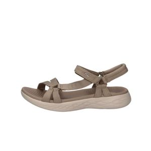 sandale skechers femme beige