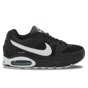 air max command black white