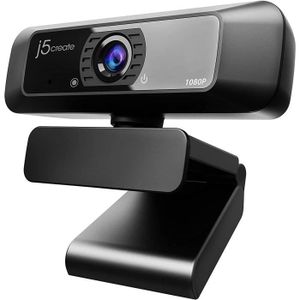 WEBCAM j5create USB Streaming Webcam - 1080P HD avec Rota