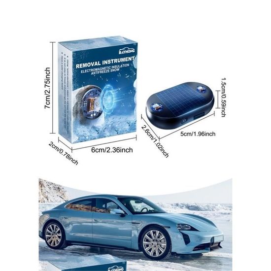 Dégivreur De Pare-Brise Portable For Voiture - Fondant À