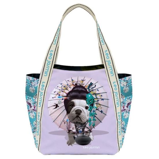 Sac shopping Teo Jasmin Medium - Teo Chardon Violet - Cdiscount Bagagerie -  Maroquinerie