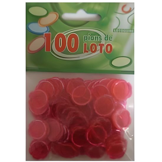 Jeu de société - Lotoquine - Ramasse + 100 Pions magnétiques de Loto Rouge  - Enfant 3 ans et plus - Cdiscount Jeux - Jouets