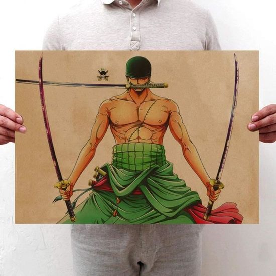 One Piece Zoro Poster Dragon - Kaizoku World