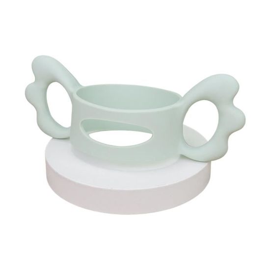 2 Poignées De Biberon En Silicone + 1 Sangle - Pour Biberons Verre/Plastique Goulot Large (Diam. >6cm) - Faciles à Installer