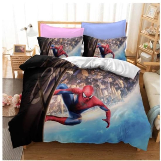 Taie d'oreiller 50x80 cm en percale de coton lavée ABSTRAIT jacquard