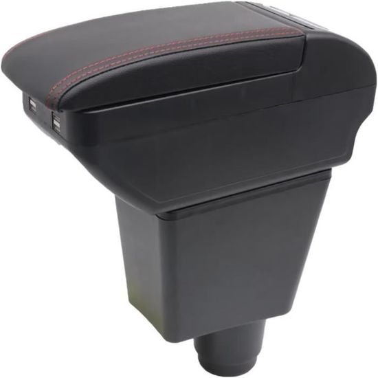 Accoudoir Pour Toyota Yaris / Vitz 1998-2005 - Double Couche Avec Porte-Gobelets Et Ports USB